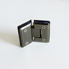 412 A შუშის ანჯამა შუშაზე სამაგრით GRG 135 5mm დაძველება