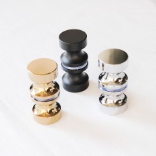 918 A შუშის კარის სახელური 30mm black