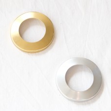 451 A 40მმ მილის დამჭერის თავსახური ოქროსფერი