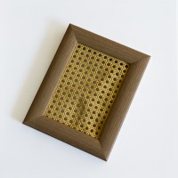 ჭილოფი LH 15 90სმ პლასმასის რომბისებური ყვითელი  30mt