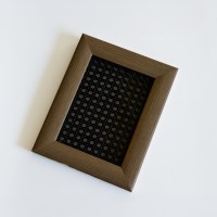 ჭილოფი LH 15 90სმ პლასმასის რომბისებური შავი  30mt