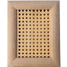 ჭილოფი LH 15 90სმ პლასმასის რომბისებური ღია ჩალისფერი 30mt