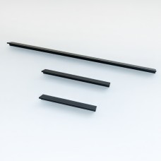 სახელური ავეჯის HD 230 - 500მმ ზოლიანი შავი