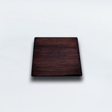 სახელური ავეჯის ხის K007 0მმ 40მმ კვადრატული კაკლისფერი