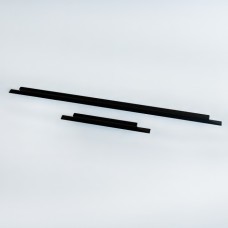 სახელური ავეჯის HD 220 - 1500მმ ზოლიანი შავი