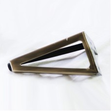 ფეხი მეტალის კუთხის სამკუთხა 070 15სმ AB დაძველება