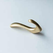 822 ტანსაცმლის საკიდი დიდი 1- იანი BRUSHED BRASS