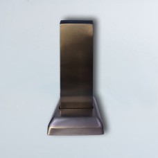 5282 შუშის დამჭერი ყანჩა 10-12mm გაუხვრეტავი 16 სმ სიმაღლის + ხუფით ინოქსი