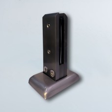 5282 შუშის დამჭერი ყანჩა 10-12mm გაუხვრეტავი 16 სმ სიმაღლის + ხუფით ინოქსი