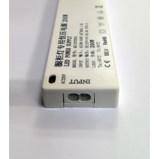 კვების ბლოკი LED PRO 12V, 200 W კაბელით