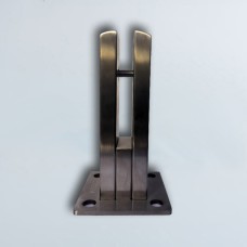 491 C შუშის დამჭერი ყანჩა 10-12მმ შუშის 304 ss 16 სმ იანი ინოქსი