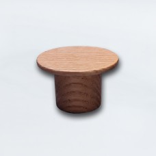 სახელური ავეჯის ხის K069 0მმ 35მმ მრგვალი მუხა