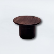 სახელური ავეჯის ხის K069 0მმ 35მმ მრგვალი კაკლისფერი