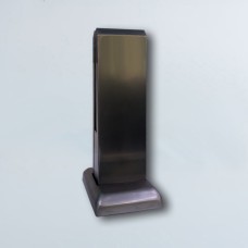 5268/A შუშის დამჭერი ყანჩა 16mm შუშის 21სმ სიმაღლის გაუხვრეტავი ინოქსი