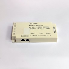 კვების ბლოკი DS 24W-12V 2A 117*55*18.5 კაბელით