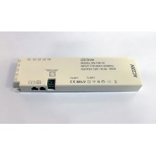 კვების ბლოკი LED PRO 12V, 100 W კაბელით