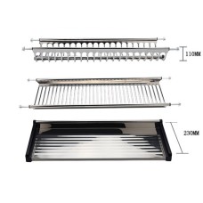 საწური თეფშების და ჭიქების უჟანგავი 70 სმ