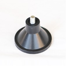 ფეხი პიმო ვაზო M10 რეზბით შავი 