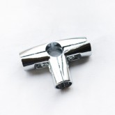 0103051 25 მმ მილის 5-იანი აქსესუარი ნიკელი