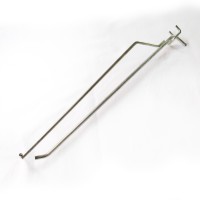 საკიდი კავი ნასვრეტებიანში ჩასაჯენი ორ ზოლიანი 34 სმ