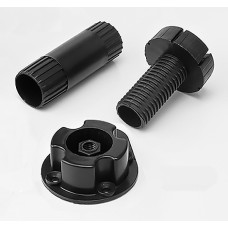 ფეხი ბაზის 10-15 შავი