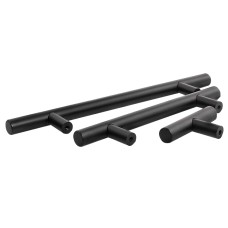 100 სახელური ავეჯის მილისებრი 12*350 mat black