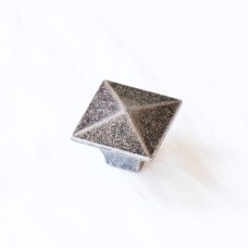 06227-0mm სახელური მეტალის პირამიდა კვდრატი antik silver