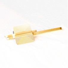 სახელური მეტალის 1050 160მმ brushed gold viana