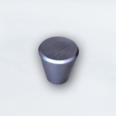 361-0mm სახელური მეტალის კონუსური L brushed grey 24,5*25