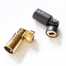 518 -B მილის დამჭერი რეგულირებ. ძირით 19mm შავი