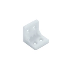 კუთხის შემკრელი პლასმასის L თეთრი