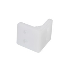 კუთხის შემკრელი პლასმასის L თეთრი